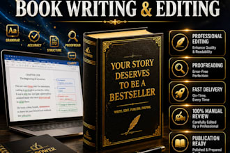 transform book writing and editing into a polished bestseller