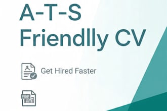 design professional CV, resume and cover letter for job
