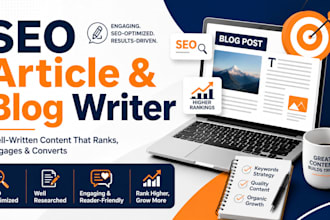 write seo optimized blog posts and articles