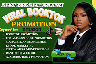 do booktok promotion, ebook amazon kdp design to boost book sales