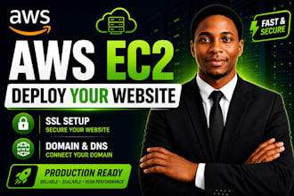 setup AWS ec2 server and deploy your website with SSL and domain