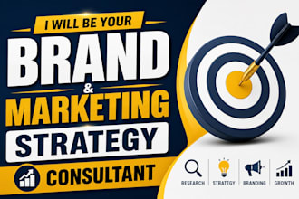 be your brand and marketing strategy consultant