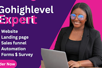 design gohiglevel website landing page and sales funnel design gohighlevel