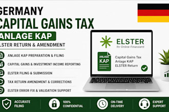 file germany capital gains tax anlage kap elster return and amendment
