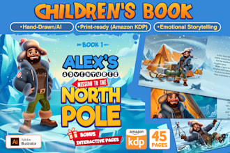 illustrate your storybook for print and KDP