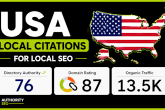 build manual USA local citations for local SEO