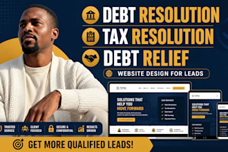 debt resolution leads tax resolution debt relief website income tax website