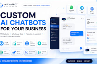 develop a custom ai chatbot using openai gpt for your business