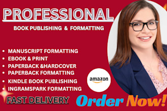 do paperback formatting, book formatting and book publishing