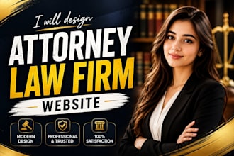 design attorney, lawyer and law firm wordpress website