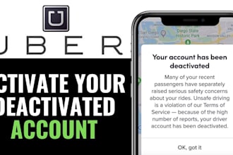 uber reactivation amazon flex reactivation spark reactivation lyft reactivation