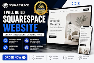build squarespace website design squarespace website