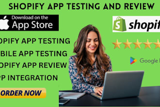 do shopify app testing shopify review, app store installation shopify marketing