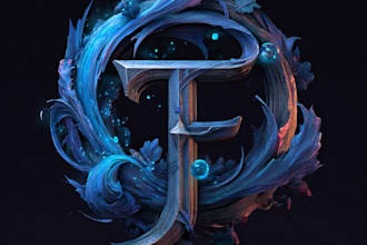 design a unique and detailed fantasy logo