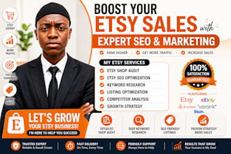 etsy SEO, etsy shop audit, and etsy listing optimization