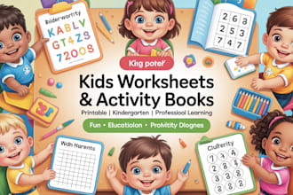 preschool kindergarten course worksheets busy books tracing workbooks homeschool