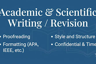 write, edit, and review scientific papers