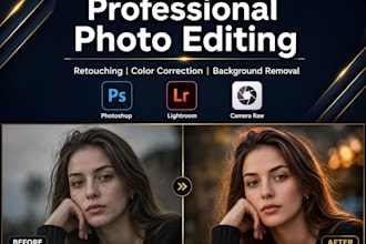 adobe photoshop editing and retouching fast