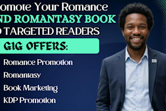 promote your romance and romantasy book to targeted readers