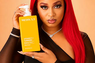 be your ugc female model for your product or service