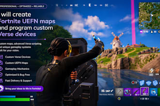 create fortnite uefn maps and program custom verse devices