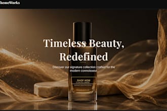 build a luxury shopify store using a premium beauty theme