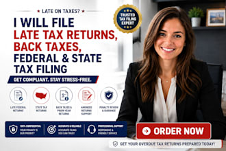 file late US, canada tax return back taxes federal and state tax filing  to irs