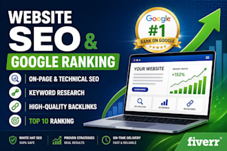 rank your website on google first page with powerful SEO