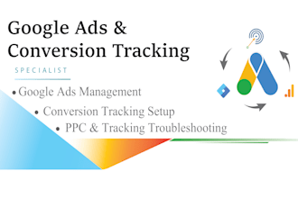 google ads PPC setup and conversion tracking