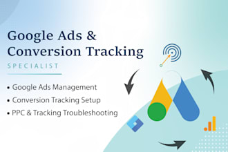 google ads PPC setup and conversion tracking