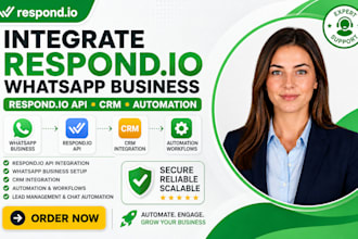 integrate respond io whatsapp business respond io api crm automation