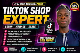 set up tiktok shop, manage tiktok shop, tiktok dropshipping