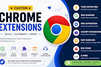 build a custom chrome extension