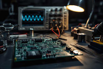 develop esp32 or stm32 firmware for your custom board