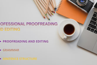proofread and edit your english documents