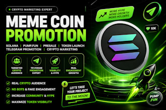 hype crypto token hit 500k meme coin presale pumpfun twitter telegram marketing