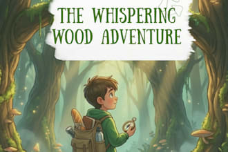illustrate whimsical childrens book pages in a digital storybook style