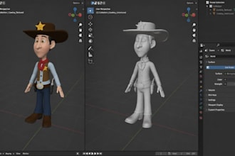 port, rig, or create gmod playermodel, sfm, l4d2, tf2, cs2, mmd, 3d character