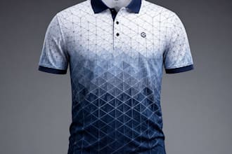design custom golf polo shirt, sports jersey, print pattern and apparel mockups