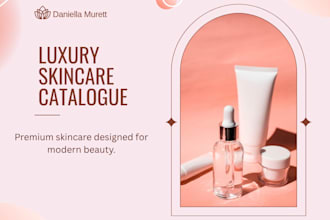 design a professional product catalog