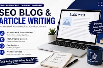 write SEO friendly ai assisted blog posts and articles
