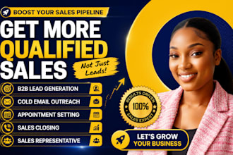 do sales rep sales closer b2b lead generation appointment settings coldcalling