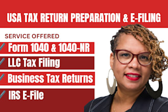 prepare and efile USA tax returns for individuals and businesses