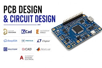 design electrical circuit, pcb design, printed circuit board schematic