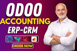 setup odoo erp, CRM, enterprise, community, accounting and bookkeeping