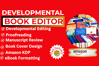 developmentally edit your book