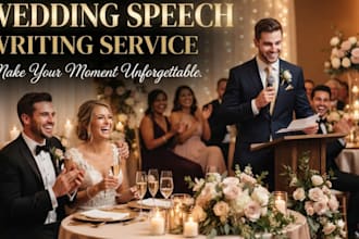 write a heartfelt wedding speech that everyone will remember