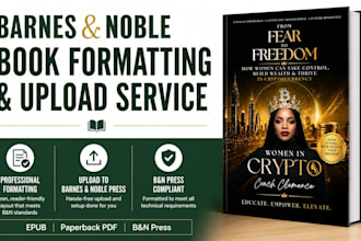 format and upload your book for barnes and noble press professionally