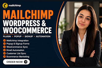 integrate mailchimp wordpress woocommerce plugin ecommerce popup form automation