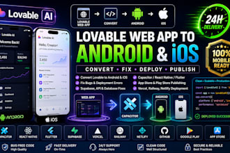 convert lovable webapp to android app deploy lovable to ios fix lovable ai app